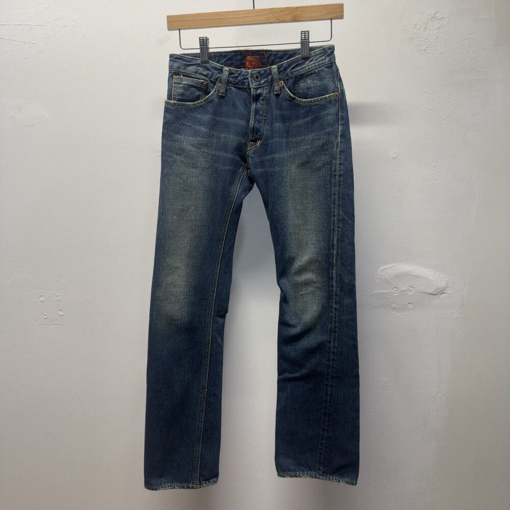 Kato Japanese Selvedge Denim Dark Wash Jeans Size 27